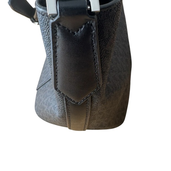 NWOT Michael Kors Charcoal Textured Crossbody - Picture 6 of 10
